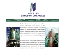 Tablet Screenshot of hockleegroup.com.my